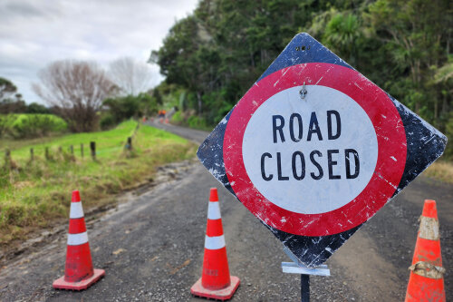 Ex-cyclone Lola - Road conditions in Kaipara